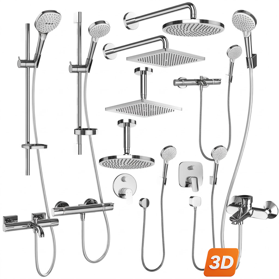 Shower Skp Files